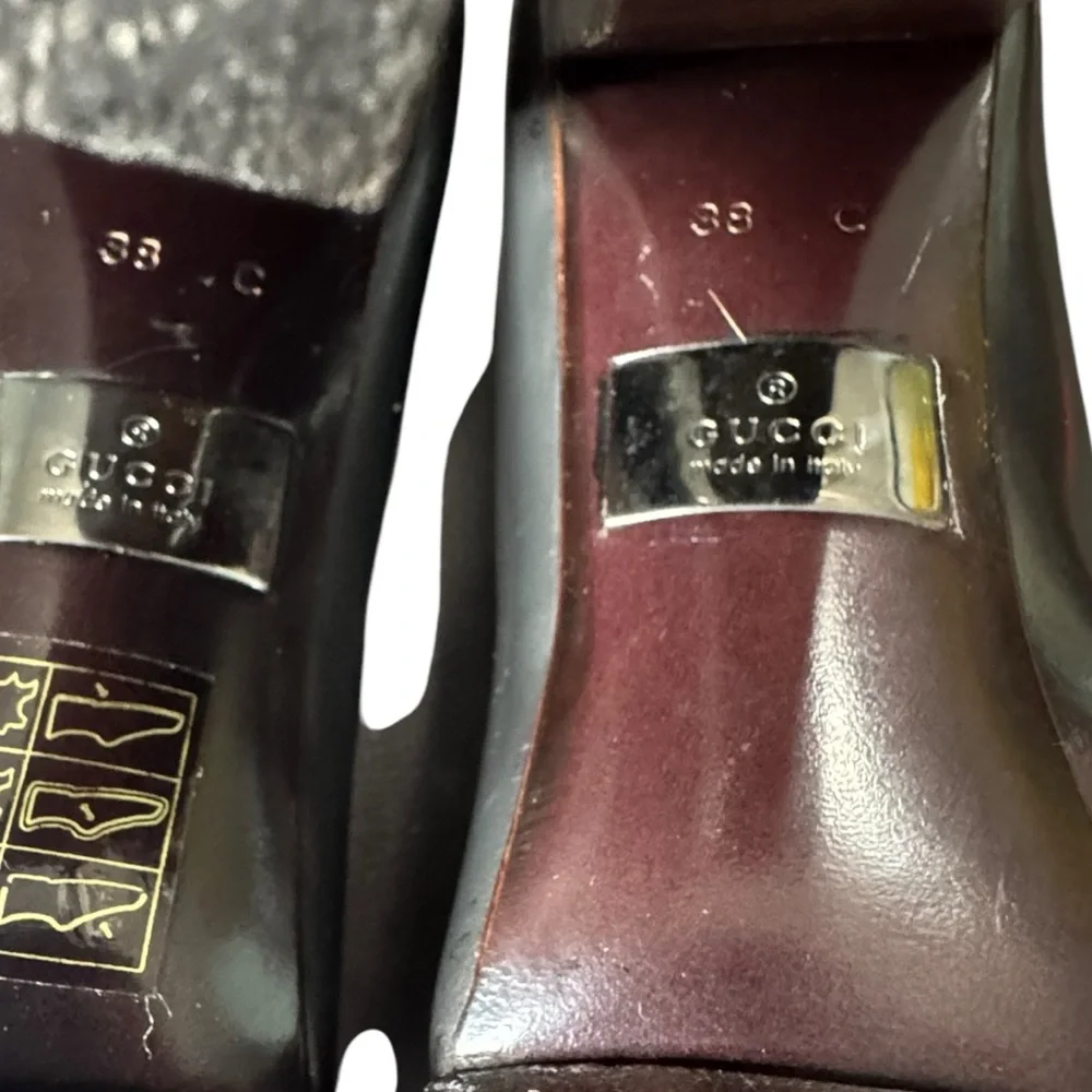 GUCCI Pump wooden heels Size 38